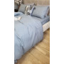 Постільна білизна Slate Gray, Washed Cotton W1011 (Євро на резин.)