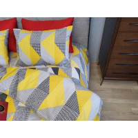 Калейдоскоп жовт., GOFRE (Двоспальний)