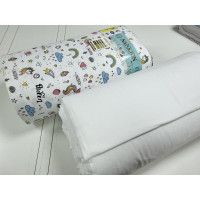 Єдиноріг/білий, Turkish flannel нав. 50/70см (Полуторний) Єдиноріг/білий, Turkish flannel нав. 50/70см (Полуторний)