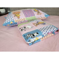 Звірята/рожевий, Turkish flannel (Сімейний)