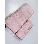 Рушники махрові RUBY BAMBOO, персиковий (Набір (Баня+Лице))