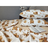 Ласунчик/бежева пастель, Turkish flannel (Полуторний)