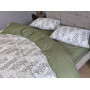 Гілочка/хакі, cotton (Двоспальний)