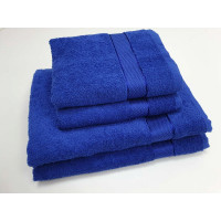 Рушник махровий, Синій 400гр/м2 (Руки 40/70см)