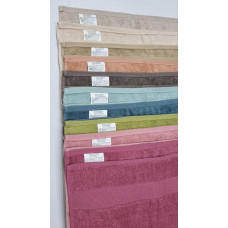 Рушник махровий, Рожевий 460 г/м2 (Набір (Баня+Лице))