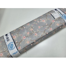 Скатертина Арія сіра, овал (Овал 160/280 см)