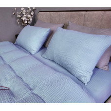 SKY BLUE, MUSLIN (Нав. 50*70см-2шт)