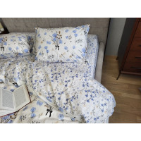 Блакить, cotton (Двоспальний)