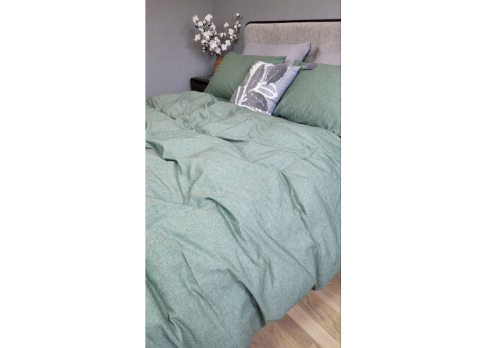 Forest Green, Washed Cotton W1151 (Євро) Forest Green, Washed Cotton W1151 (Євро)