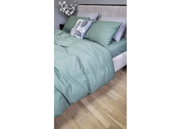 Forest Green, Washed Cotton W1151 (Євро) Forest Green, Washed Cotton W1151 (Євро)