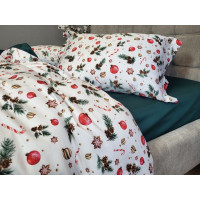 Сатин PREMIUM, DECORATIONS (Полуторний)