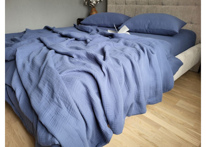 NAVY BLUE, MUSLIN (Сімейний) NAVY BLUE, MUSLIN (Сімейний)