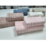 Рушники махрові VIP COTTON FILIZ, св.рожевий (Сауна)