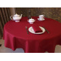 Скатертина Бордо, кругла (Діаметр 140см)