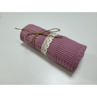 Рушник ПІКЕ Прованс, Ягідний (40*60см)