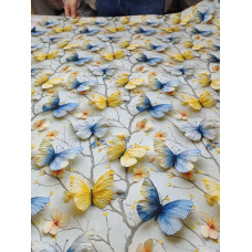 Метелики, cotton 5D (Сімейний)