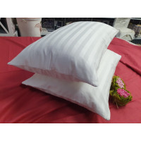 Набір нав. 2 шт. Stripe PREMIUM VIP, WHITE 2/2см (Набір 50*70см)