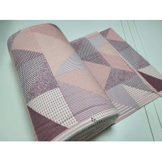 Печворк рожевий, Turkish flannel (Євро)