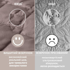 Покривало САШЕ, шоколад/беж (70/240 см)