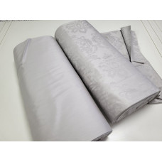 Сатин JACQUARD, TIARA GREY (Полуторний)