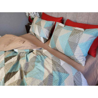 BEIGE MOSAIC, Turkish flannel нав 70*70см (Полуторний) BEIGE MOSAIC, Turkish flannel нав 70*70см (Полуторний)