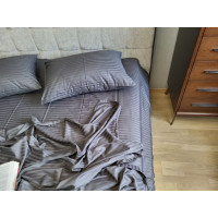 Stripe LUX GRAY SHADOW 1/1см (Двоспальний)