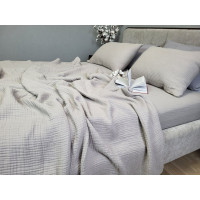WARM GREY, MUSLIN (Плед 140*220см)