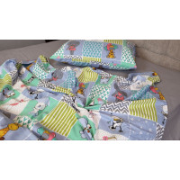 Звірята/сірий, Turkish flannel (Полут. на рез.)