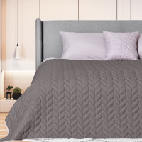 Покривало WARMIS, сірий/беж (220/240 см)