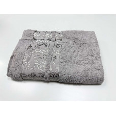 Рушн. махрові VIP COTTON ROWAN-N, сірий (Сауна)