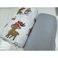 Гостинці/сизий дим, Turkish flannel (Полуторний)