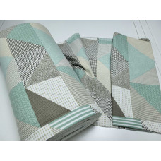 Печворк салатовий, Turkish flannel (Двосп. на рез.)