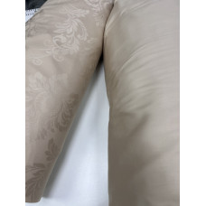 Сатин JACQUARD, TIARA BEIGE​ (Двосп. на рез.)