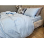 Sky Blue, Washed Cotton W1281 (Сім. на резин.)