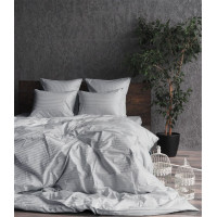 Stripe LUX GRAY PEARL 1/1см (Полуторний)
