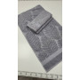 Рушники махрові LUX COTTON AKASYA, ліловий (Набір (Баня+Лице))