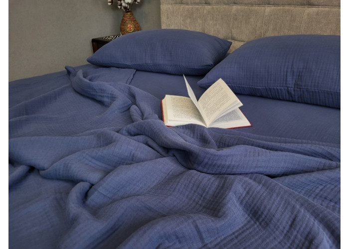 NAVY BLUE, MUSLIN (Двосп. на рез.) NAVY BLUE, MUSLIN (Двосп. на рез.)