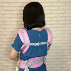 Ерго рюкзак від народження Adapt рожевий льон (0-18 міс)