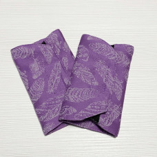 Накладки для смоктання бузкові Feathers