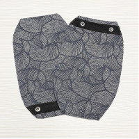 Накладки для смоктання сірі Leaf