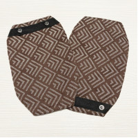 Накладки для смоктання шоколадні Geometry