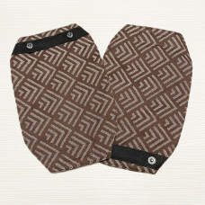 Накладки для смоктання шоколадні Geometry