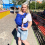 Ерго рюкзак від народження Adapt синій котон (0-18 міс) Ерго рюкзак від народження Adapt синій котон (0-18 міс)