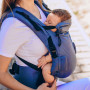 Ерго рюкзак від народження Adapt сіро-синій льон (0-18 міс)