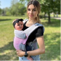 Ерго рюкзак з народження Simple Корал (0-18 міс)