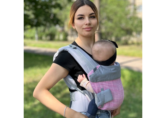 Ерго рюкзак з народження Simple Корал (0-18 міс) Ерго рюкзак з народження Simple Корал (0-18 міс)