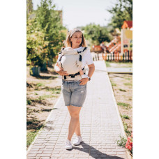 Ерго рюкзак від народження Adapt бежевий льон (0-18 міс)