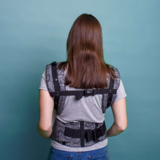 Ерго рюкзак від народження Adapt сірий Leaf (0-18 міс)