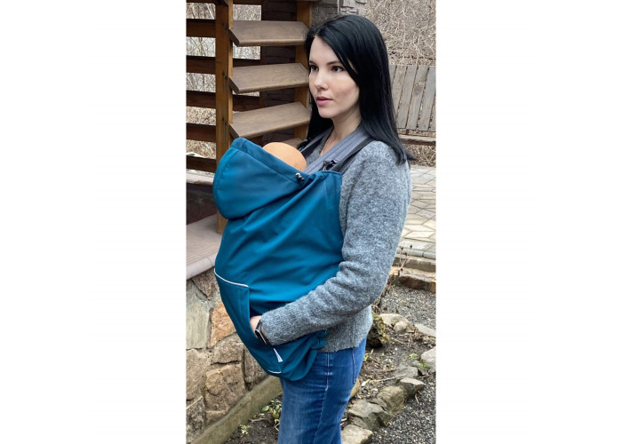 Слінгонакидка softshell бірюзова Слінгонакидка softshell бірюзова