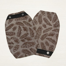 Накладки для смоктання шоколадні Feathers